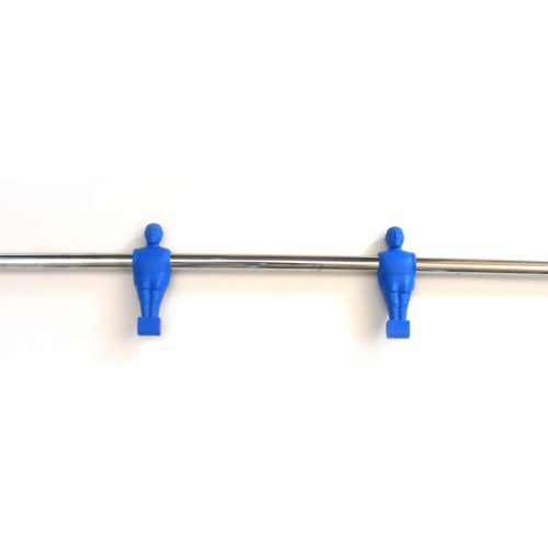 Csocsórúd 16 mm-es, két játékossal, kék szín