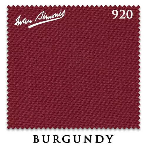 Posztó Simonis 920 Burgundy, 195cm