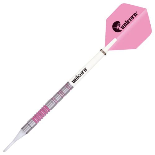 Dart szett Unicorn soft 19g, Autograph Pink Ring, 80% wolfram