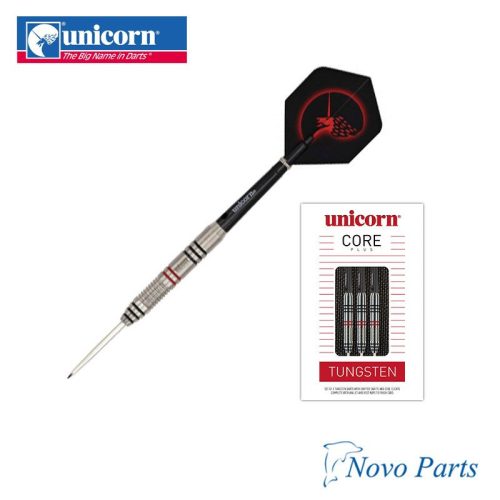 Dart szett Unicorn steel 23g, CORE PLUS WIN, 80% wolfram