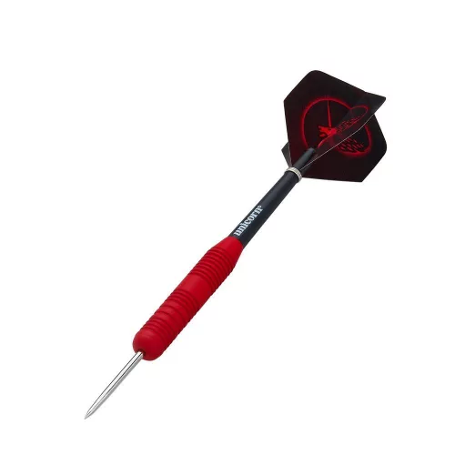 Dart szett Unicorn steel, Core Plus Win, piros brass, 23g