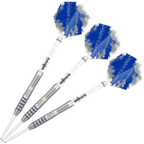 Dart szett Unicorn steel 21g, SILVERSTAR Gary Anderson, 80% wolfram