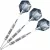 Dart szett Unicorn steel 22g, SILVERSTAR James Wade, 80% wolfram
