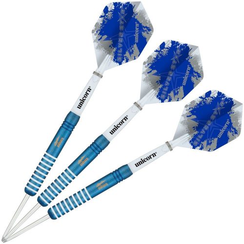 Dart szett Unicorn steel Gary Anderson Blue Silverstar, 23g, 80% wolfram