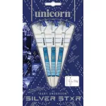 Dart szett Unicorn steel Gary Anderson Blue Silverstar, 23g, 80% wolfram