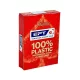Póker kártya, piros, Fournier EPT, 100 % plasztik, Jumbo Index