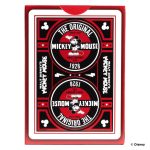 Bicycle kártya Disney Classic Mickey egér piros, minőségi plasztik bevonatú papír kártya