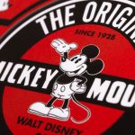 Bicycle kártya Disney Classic Mickey egér piros, minőségi plasztik bevonatú papír kártya