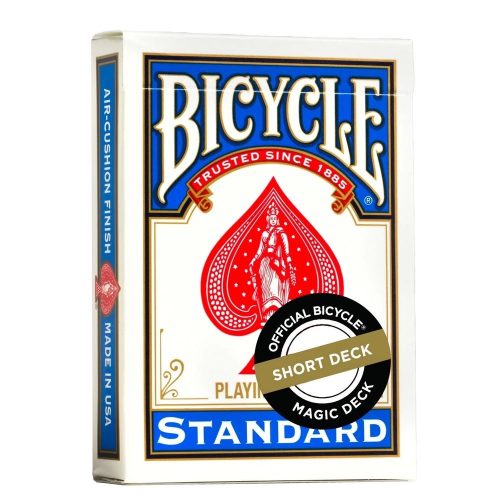Bűvész kártya Bicycle Short Decks, kék hátlappal