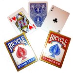 Bicycle kártya Rider Back kék, 2 Standard index 808 USA T20