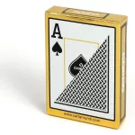 Copag Texas hold'em póker kártya fekete GOLD Range 100% plasztik