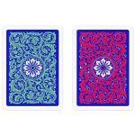 Póker kártya 100% plasztik, COPAG 1546 Neoteric, Jumbo index, zöld-piros dupla pakli