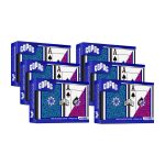 Póker kártya 100% plasztik, COPAG 1546 Neoteric, Jumbo index, zöld-piros dupla pakli