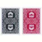 Póker kártya 100% plasztik COPAG WSOP 2024, Jumbo index, fekete-piros dupla pakli
