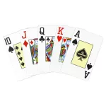 Copag Texas hold'em póker kártya fekete GOLD Range 100% plasztik, kártyaőrrel