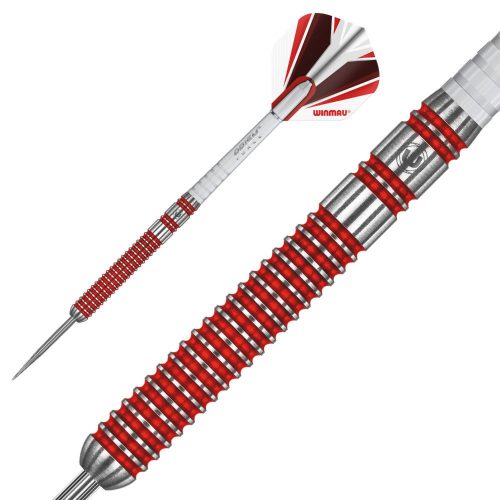 Darts steel szett Winmau Overdrive 22g 90% wolfram (készlet erejéig)