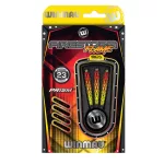 Dart szett steel Winmau Firestorm Flame Tapered 23g, 90% wolfram