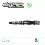 Dart szett steel Winmau Sniper Special Edition 23g, 90% wolfram
