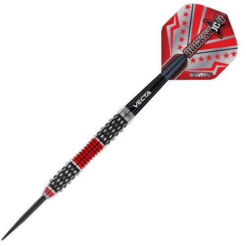 Dart szett steel Winmau Joe Cullen Rockstar RS 1.0, 22g, 90% wolfram