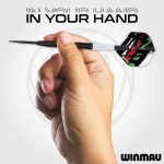 Darts szett steel Winmau Peter Wachiuri 22g, 90% wolfram