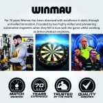 Darts szett steel Winmau Rashad Sweeting 24g, 90% wolfram