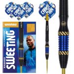 Darts szett steel Winmau Rashad Sweeting 24g, 90% wolfram