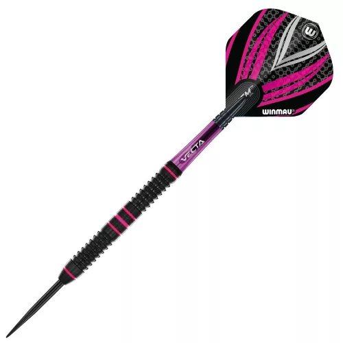 Darts szett steel Winmau Team 360 Rebecca Allen 24g, 90% wolfram