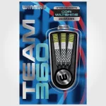 Darts szett steel Winmau Team 360 Cori Wiltshire 24g, 90% wolfram