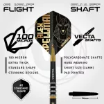 Darts szett steel Winmau Alex Spellman, 22g 90% wolfram