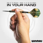 Darts szett steel Winmau Brendan Dolan SS1, 23g 90% wolfram