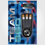 Darts szett steel Winmau Team 360 Ben Townley 23g, 90% wolfram