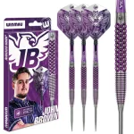 Dart szett steel Winmau John Brown 22g, 90% wolfram