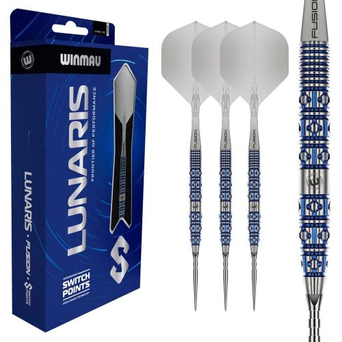 Dart szett steel Winmau SP Lunaris Tapered 22g, 90% wolfram