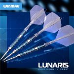 Dart szett steel Winmau SP Lunaris Tapered 24g, 90% wolfram