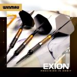 Dart szett steel Winmau SP Exion Parallel 23g, 90% wolfram