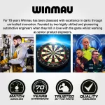 Dart szett steel Winmau SP Exion Parallel 24g, 90% wolfram
