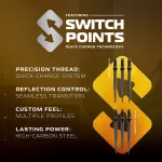 Dart szett steel Winmau SP Exion Parallel 24g, 90% wolfram