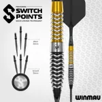 Darts szett steel Winmau SP Exion Torpedo, 90% wolfrám