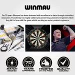 Darts szett steel Winmau SP Exion Torpedo, 90% wolfrám