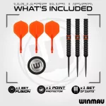 Darts szett steel Winmau Emma Paton, 23g 90% wolfram