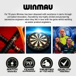 Darts szett steel Winmau Emma Paton, 23g 90% wolfram