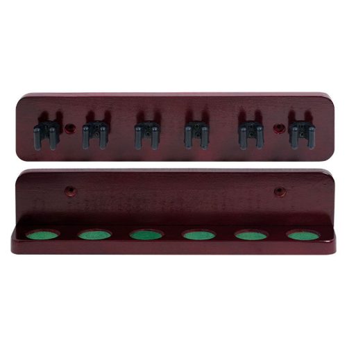 Dákótartó 6-os, mahagóni klipszes