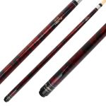 Pool dákó kétrészes, Flash piros