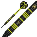 Dart szett Winmau soft MvG Ambition 20g, BRASS
