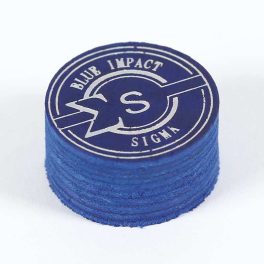 Biliárd dákóbőr ragasztható, Navigator Blue Impact Sigma, S 14mm