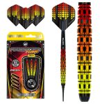 Dart szett soft Winmau Firestorm Flame Tapered 20g, 90% wolfram