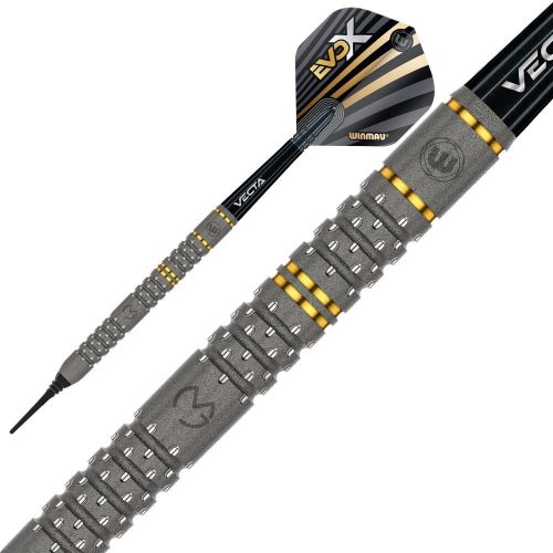 Darts szett soft Winmau MvG Evo-X 18g, 90% wolfram