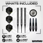 Dart szett soft Winmau MvG Signature Edition 20g, 90% wolfram