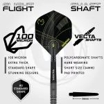 Dart szett soft Winmau MvG Signature Edition 20g, 90% wolfram