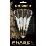 Dart szett Unicorn steel, John Lowe, W/C Phase 4,  23g, 90% wolfram